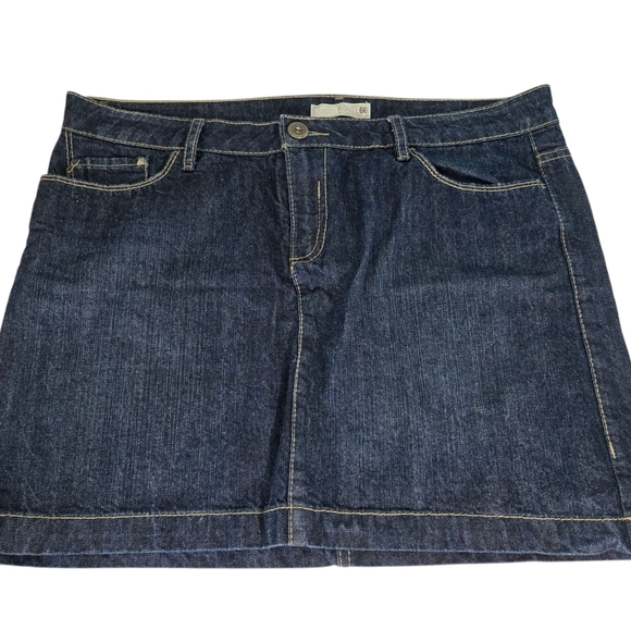 Route 66 Classic Fit  Denim Skirt - Picture 9 of 14